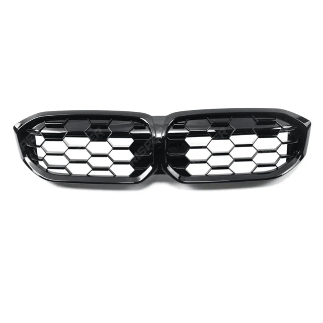 Honeycomb Front Grille in Gloss Black For Bmw G20/G21 3 Series LCI Secondary image