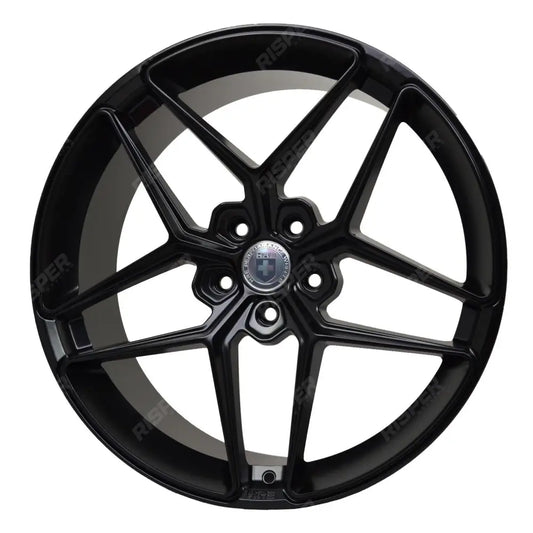 HRE 20 Inch - 5x114.3 Tesla Alloy Wheels Satin Black 20x8.5 Multi - Spoke