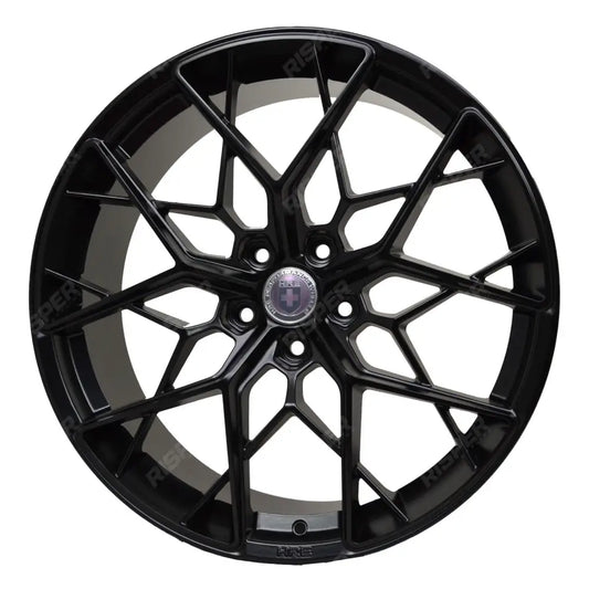 HRE 20 Inch - 5x114.3 Tesla Alloy Wheels Satin Black 20x8.5 Spider Spoke