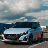 Hyundai I20 N Mk3 2020+ Side Skirts In Gloss Black (2 Pcs)