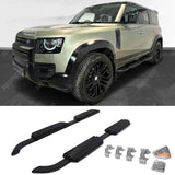 Land Rover Defender 110 / 130 L663 2020 On OE Style Black Side Steps
