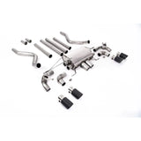 Land Rover Defender 110 5.0 V8 525PS - Milltek Sport Non - Resonated OPF Back System - Valved