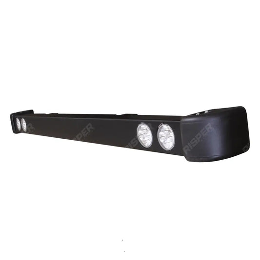 LAND ROVER DEFENDER 90 / 110 FRONT BUMPER WITH LED’S – IN BLACK
