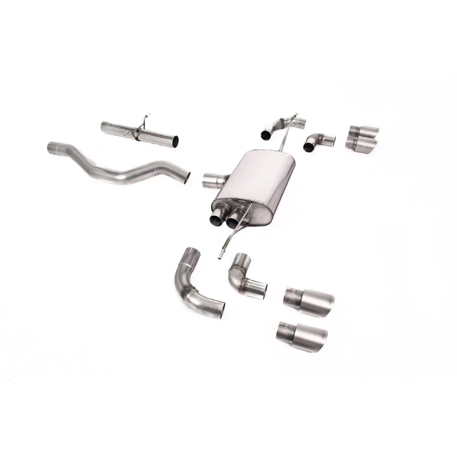 Land Rover Defender 90 3.0 L6 P400 - Milltek Sport Non - Resonated (Louder) OPF Back System