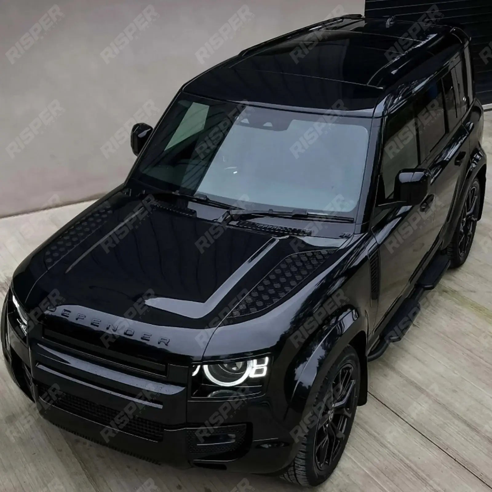 Land Rover Defender L663 110 Gloss Black Full Kit Upgrade By Risper