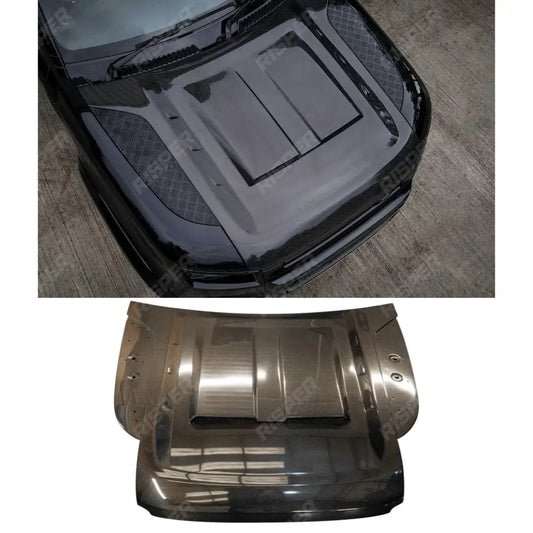 Land Rover Defender L663 2020 On Replacement Bonnet - Genuine Carbon Fibre