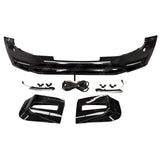 Land Rover Defender L663 90 / 110 / 130 2020 Onward – Front Bumper Splitter in Gloss Black Bumper Splitter
