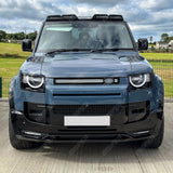 Land Rover Defender L663 90 / 110 / 130 2020 Onward – Front Bumper Splitter in Gloss Black Bumper Splitter