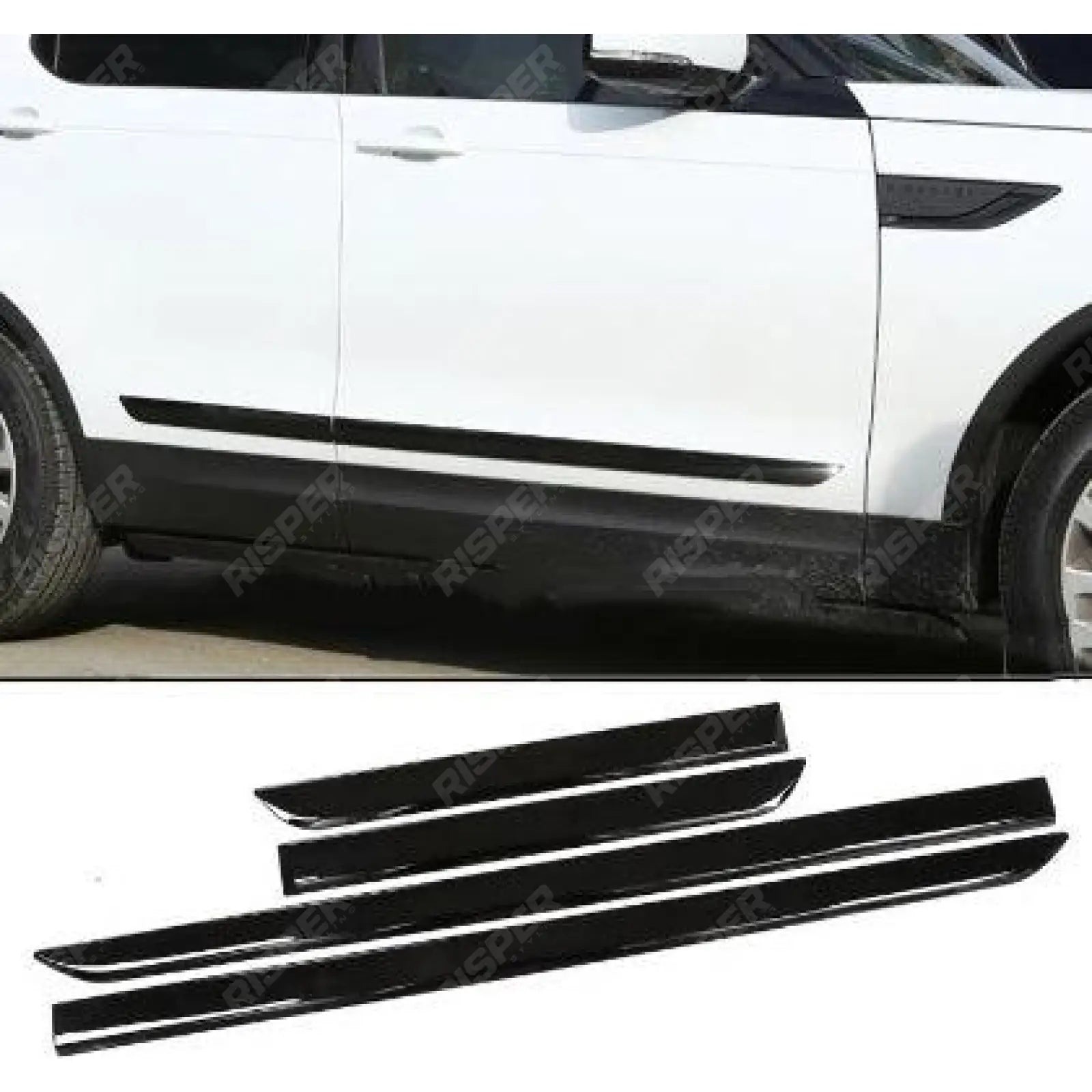 Land Rover Discovery 5 2017 - 2019 – Black Dynamic Door Mouldings Side Trim