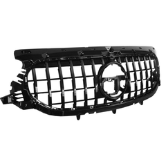 Mercedes GLA X247 2020+ - All Black Panamericana GT-R Style Front Grill