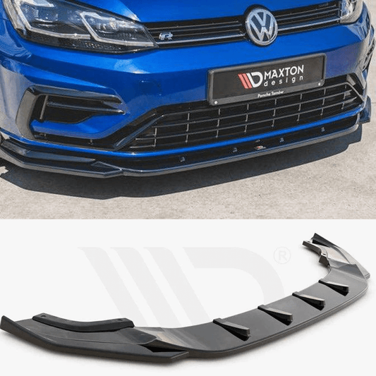 MAXTON FRONT SPLITTER V.9 VW GOLF R 7.5 (2017 - 2020)