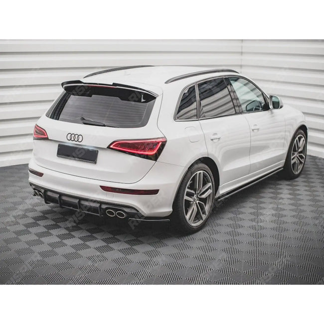 MAXTON REAR BUMPER SPLITTERS GLOSS BLACK For AUDI SQ5 MK1 (8R) 2012-2017 Secondary image