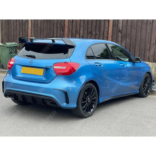 Mercedes A Class W176 2013 - 2018 ’A45 Style’ Rear Spoiler In Gloss Black Spoiler