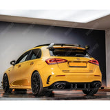 Mercedes A Class W177 2018+ - A45 Style Rear Spoiler - Gloss Black Spoiler