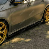 Mercedes A45 W177 2019-2023 & Facelift 2023 On Aero Body Kit In Gloss Black Aero Kit