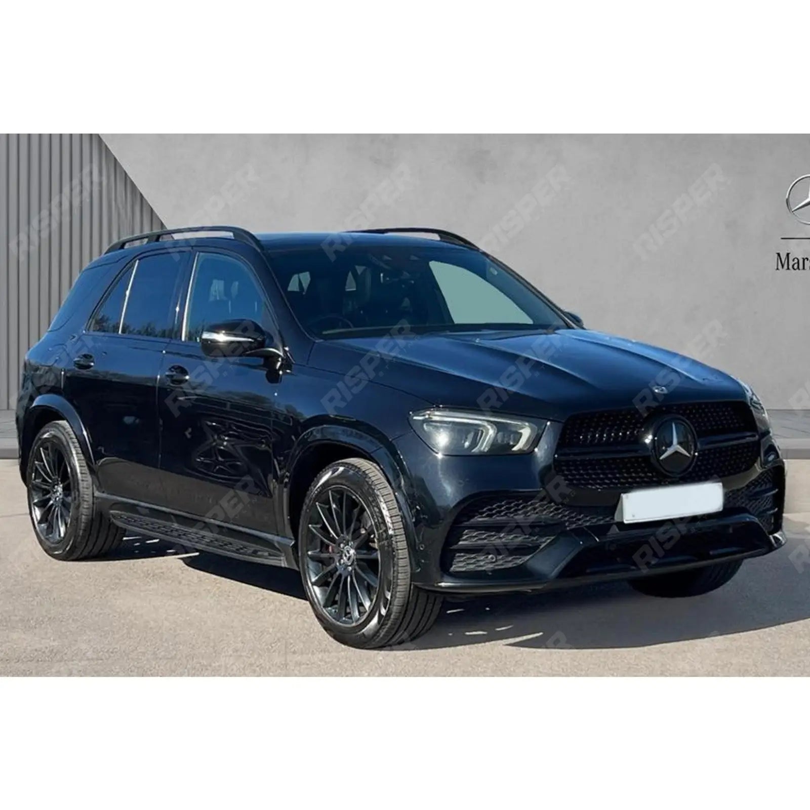 MERCEDES BENZ GLE W167 2020 ON OE STYLE RUNNING BOARDS – SIDE STEPS – PAIR – IN BLACK