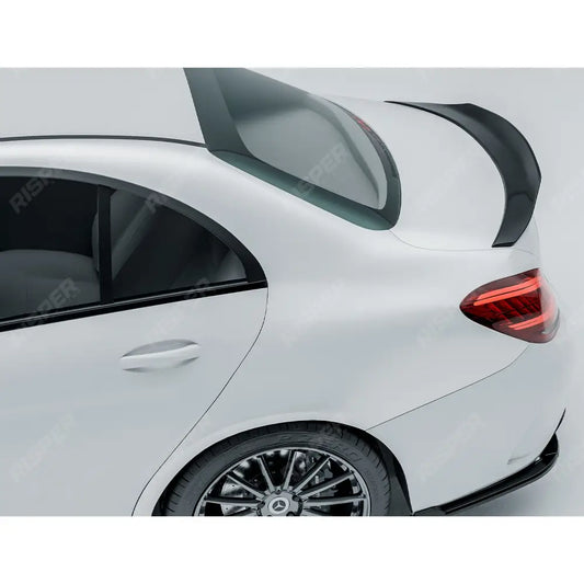 Mercedes C-Class W205 2014-2019 PSM Style Ducktail Spoiler In Gloss Black Spoiler
