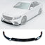 Mercedes C-Class W205 2019-2022 Facelift ’C63S Brabus Style’ Front Splitter Lip - Gloss Black Front Splitter