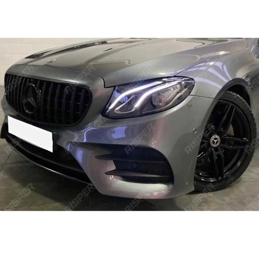 Mercedes E - Class W213 21+ - GT Panamericana Grill In Gloss Black