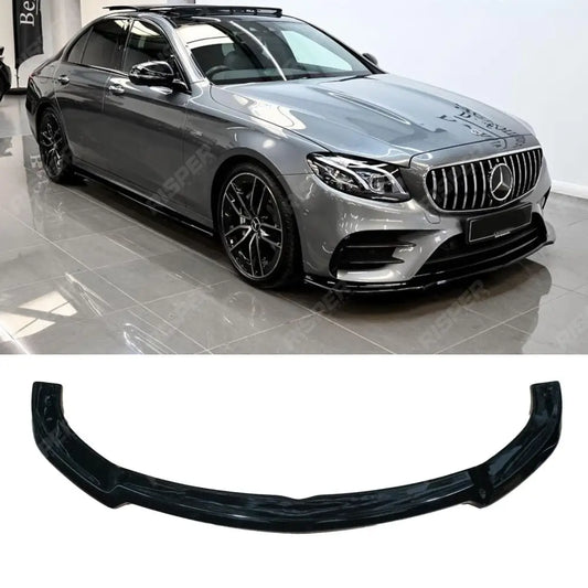 Mercedes E - Class W213 (C238) AMG - LINE / E53 AMG 2017 - 2020 - Gloss Black Risper Front Splitter