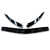 Mercedes GLC 2016 - 2019 C253/X253 - Gloss Black 'AMG Brabus Style' Front Splitter Lip