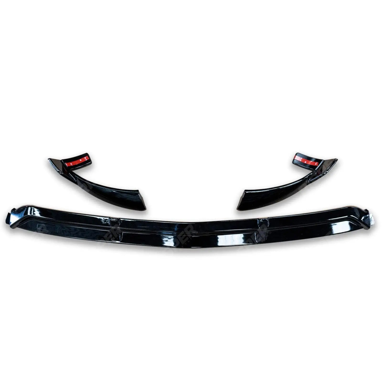 Mercedes GLC 2016 - 2019 C253/X253 - Gloss Black 'AMG Brabus Style' Front Splitter Lip