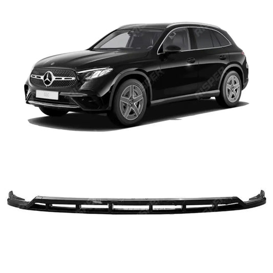 Mercedes GLC X254 2024+ Front Splitter Lip In Gloss Black Front Splitter
