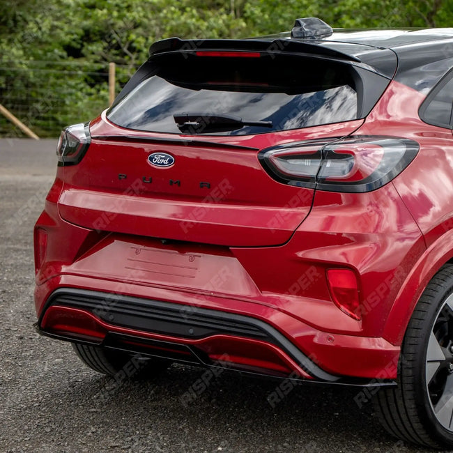 Mid Boot Spoiler In Gloss Black For Ford Puma ST Line & ST Line X 2019+ Secondary image