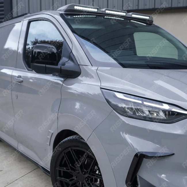 Mirror Cap Replacement In Gloss Black For Ford Transit Custom MK2 2024 on Secondary image