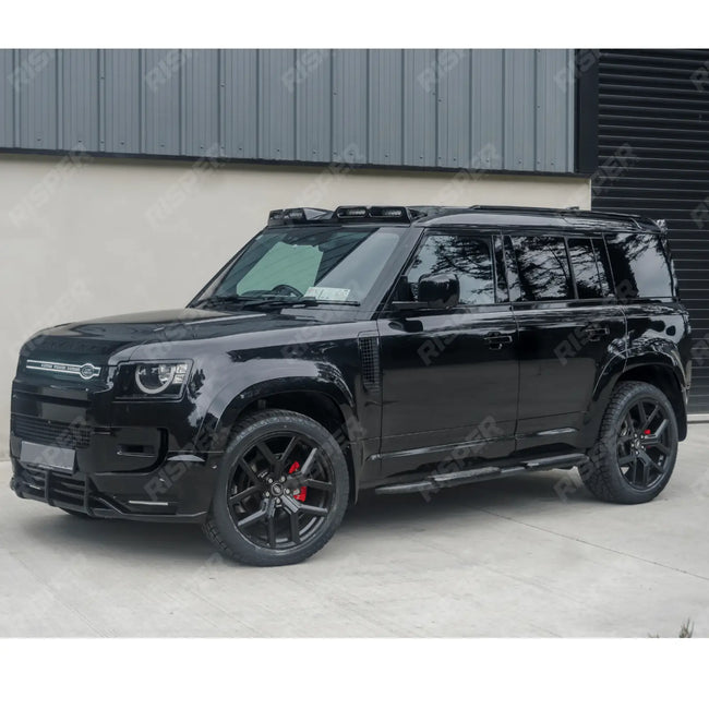 STX Style Roof Rail Pair in Black For Land Rover Defender 110/130 L663 2020 On Secondary image