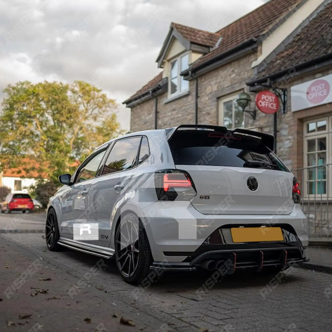 Oettinger Style Rear Spoiler in Gloss Black For Volkswagen Polo MK5 6C/6R 2009-2017 Secondary image