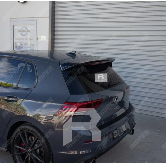 OSIR STYLE REAR SPOILER GLOSS BLACK For VOLKSWAGEN GOLF MK8 TSI / TDI 2020+ Secondary image