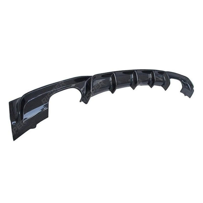 Quad Exit Rear Diffuser Carbon Look For Bmw F30 F35 M Sport Secondary image