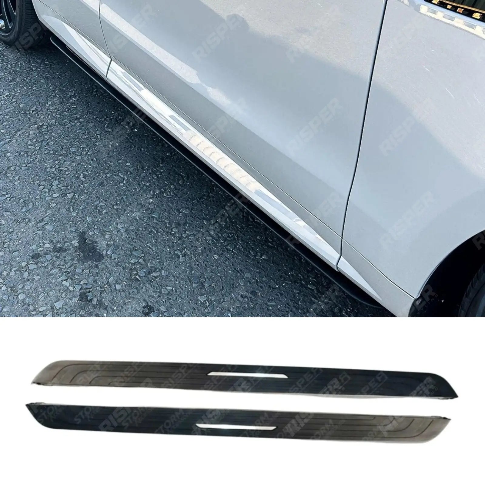 Range Rover Sport & Vogue 2023 On – Side Steps - Running Boards In Black Side Steps