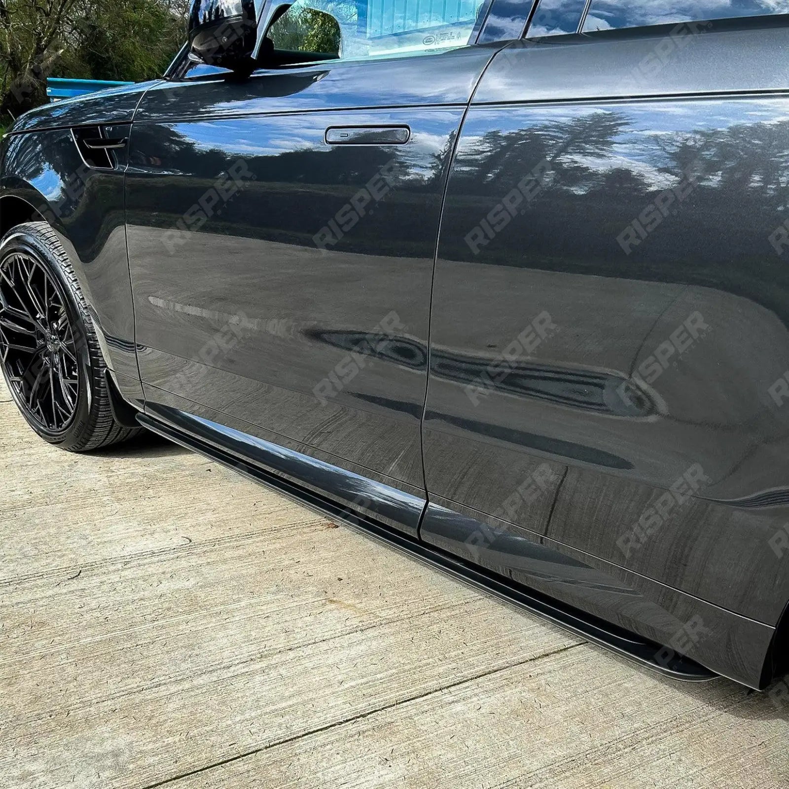Range Rover Sport & Vogue 2023 On – Side Steps - Running Boards In Black
