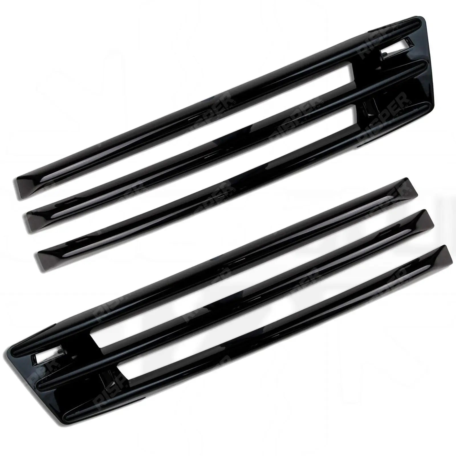 Range Rover Vogue 2018 On Fog Lamp Blade Cover In Gloss Black