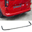 Ford Transit Custom MK2 2024 On Rear Bumper Splitter In Gloss Black 3 Piece - Rear Bumper Splitters