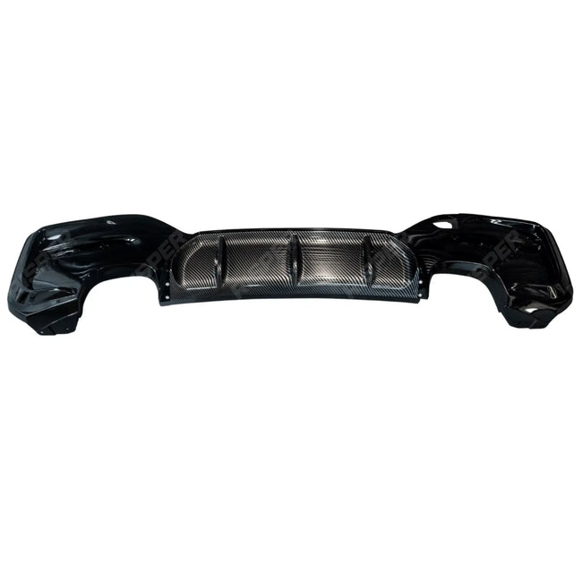 Rear Diffuser 00___00 In Carbon Look For BMW 1 Series F20 M Sport LCI 2015-2019 Secondary image