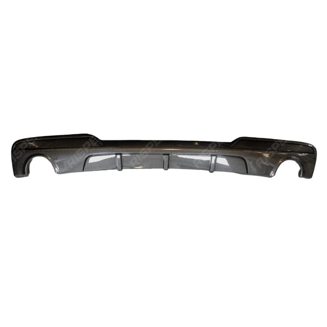 Rear Diffuser In Carbon Look 0____0 For Bmw 5 Series F10 M Sport 2009-2017 Secondary image