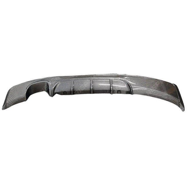 Rear Diffuser In Carbon Look 00__ For Bmw 2 Series F22 M Sport 2014-2021 Secondary image