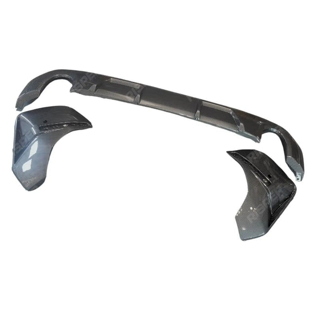 Rear Diffuser In Carbon Look For BMW 4 Series G26 M Sport MP Secondary image