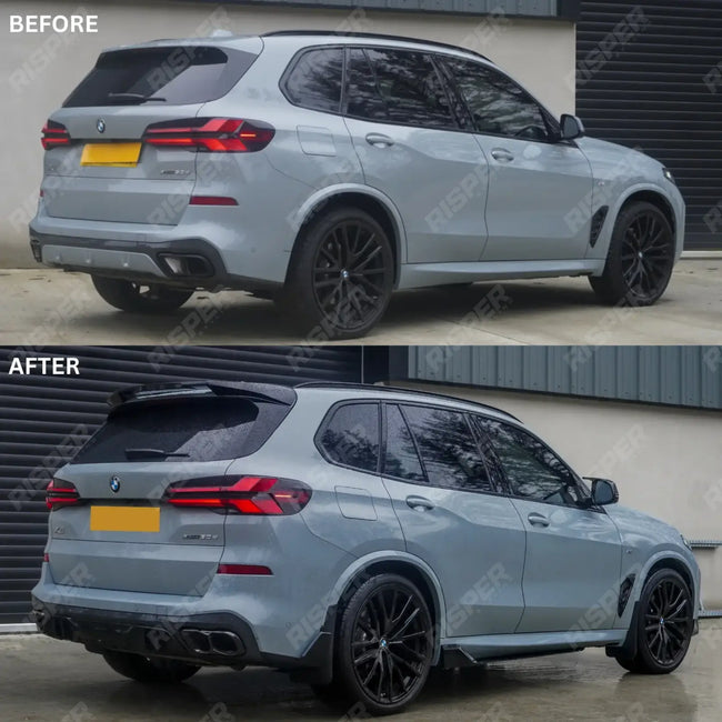 Rear Diffuser In Gloss Black For BMW X5 G05 LCI M Sport 2023+ Secondary image