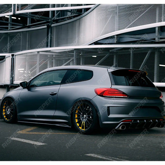 Rear Diffuser in Gloss Black For Volkswagen Scirocco R 2014-2017 Secondary image
