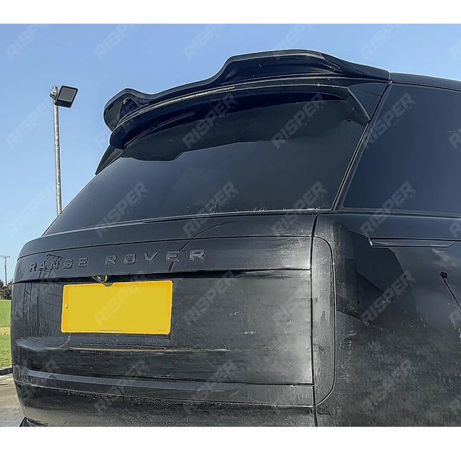 Rear Spoiler In Gloss Black For Range Rover Vogue 2023 on Secondary image