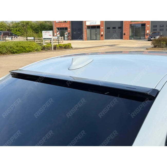 Rear Upper Window Spoiler In Gloss Black For BMW 3 Series F30 2012-2018 Secondary image