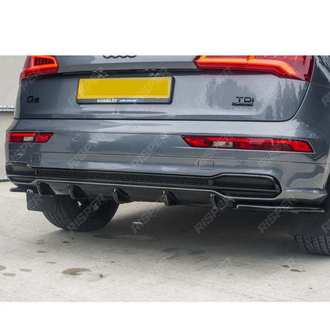 Rear Valance For Audi SQ5 MK2 2017-2020 - Rear Valance / Audi Q5 S-Line MK2 2017-2020 Secondary image