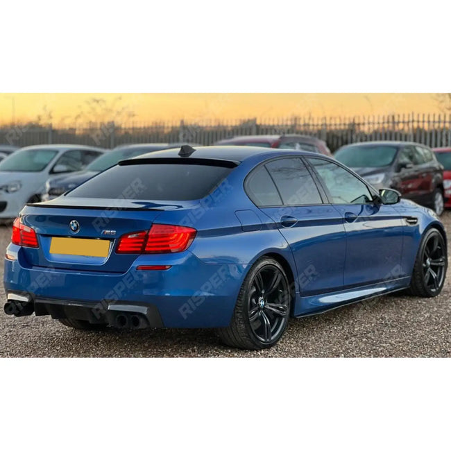 Rear Window Upper Spoiler Gloss Black For BMW 5 Series F10 G30 2010+ Secondary image