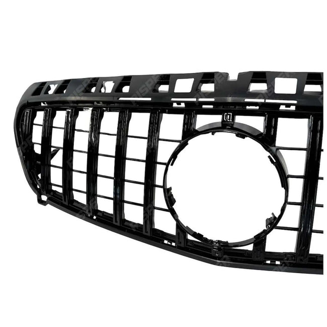 Replacement Gloss Black Front Grille - GTR Look for Mercedes Benz A Class W176 2013-2015 Secondary image