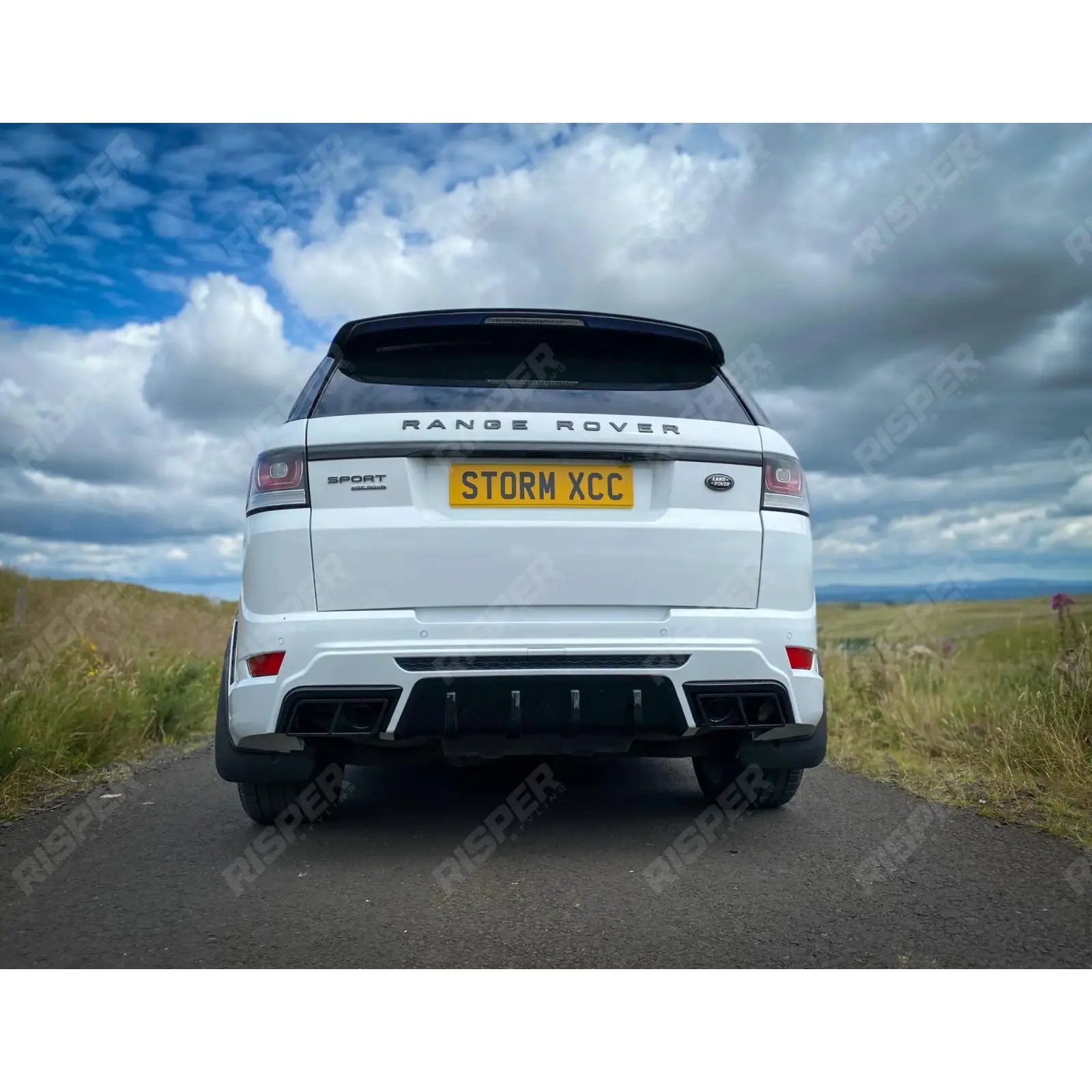 Replacement Lumma Rear Bumper For Range Rover Sport 14 - 17