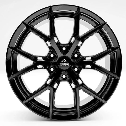 Ridge KN10 Gloss Black 6X120 20 Inch Alloy Alloys